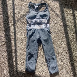 Bumpro Workout set XS Gray